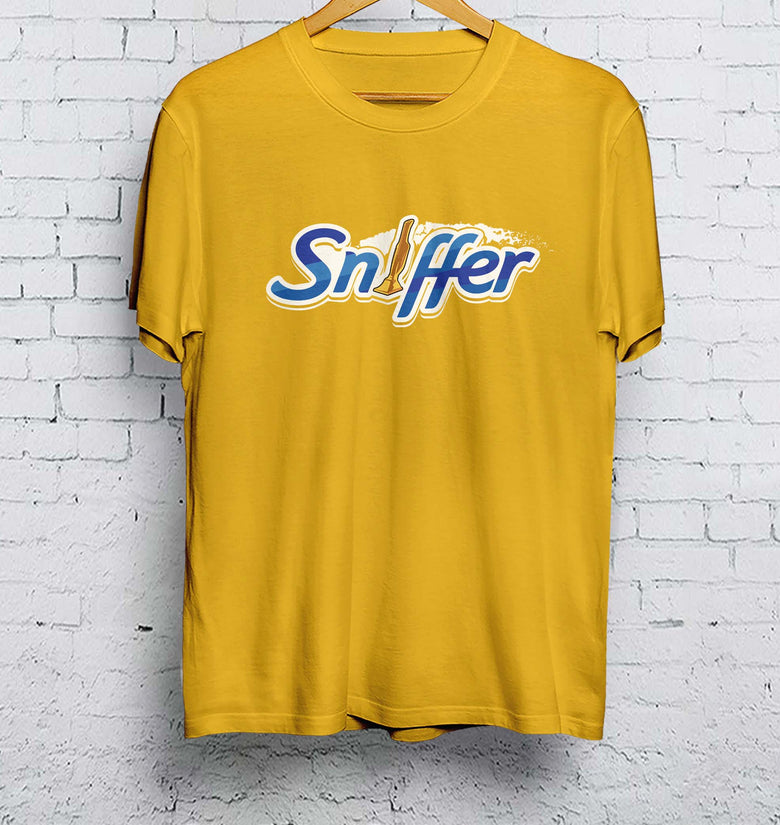 Sniffer Cocaine T-Shirt (Swiffer Tee) – Just Bloody Loud